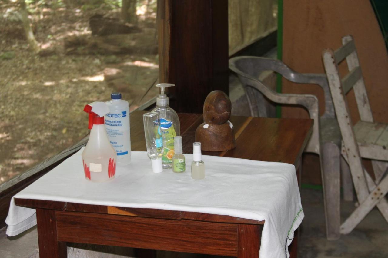 Campamento Yaax Che en Calakmul Conhuas Exterior foto