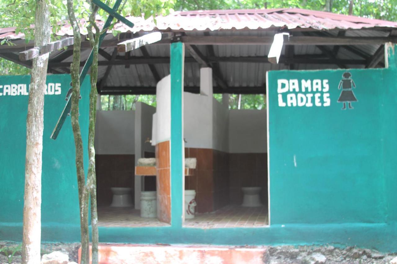 Campamento Yaax Che en Calakmul Conhuas Exterior foto