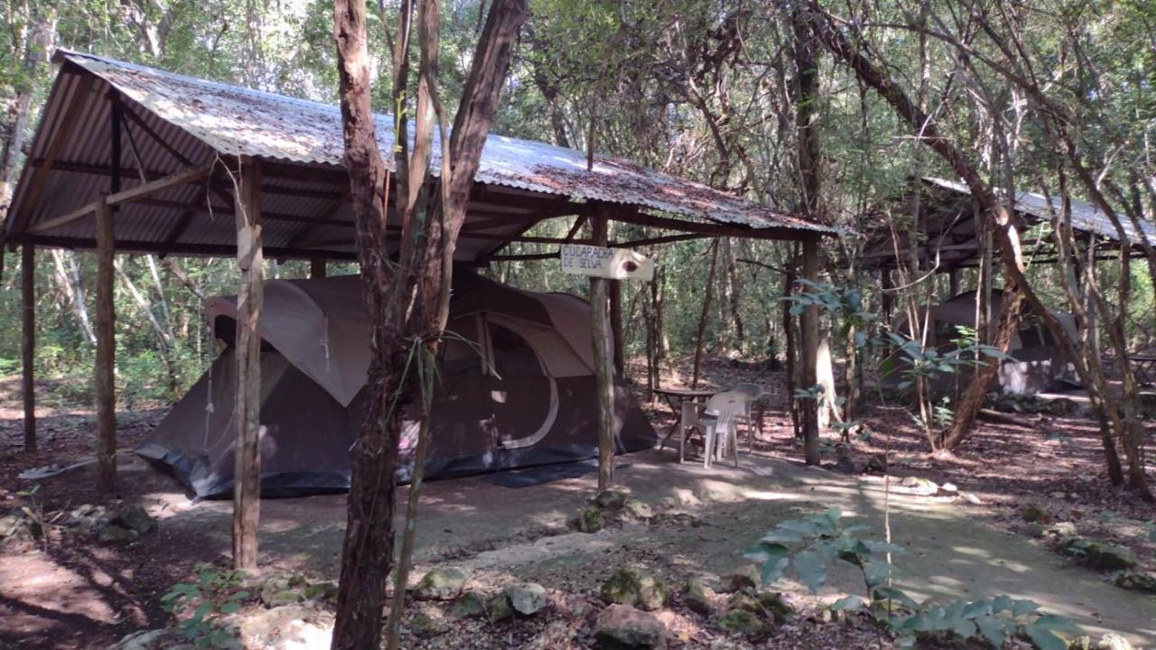 Campamento Yaax Che en Calakmul Hotel Conhuas Exterior foto