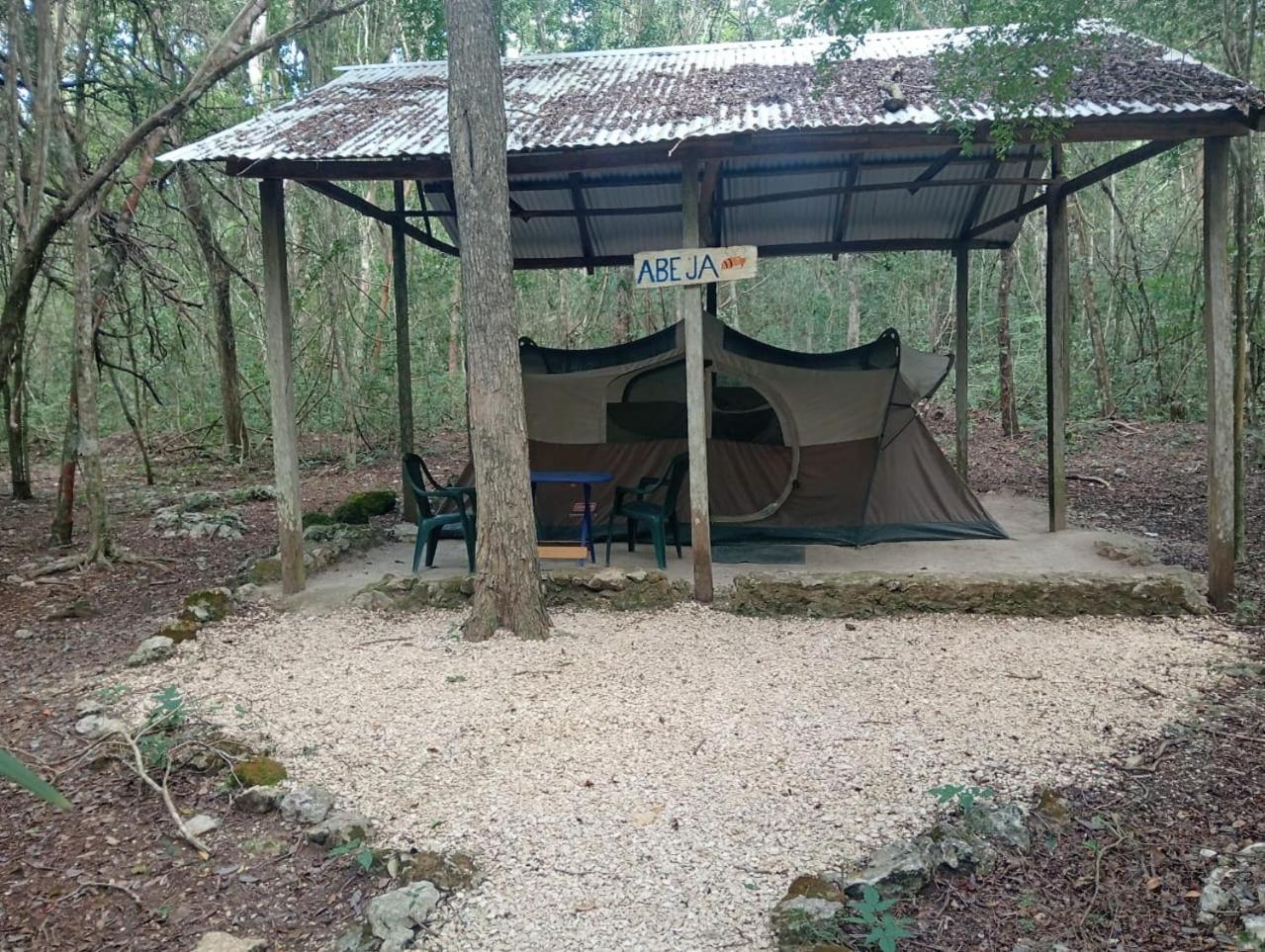 Campamento Yaax Che en Calakmul Conhuas Exterior foto