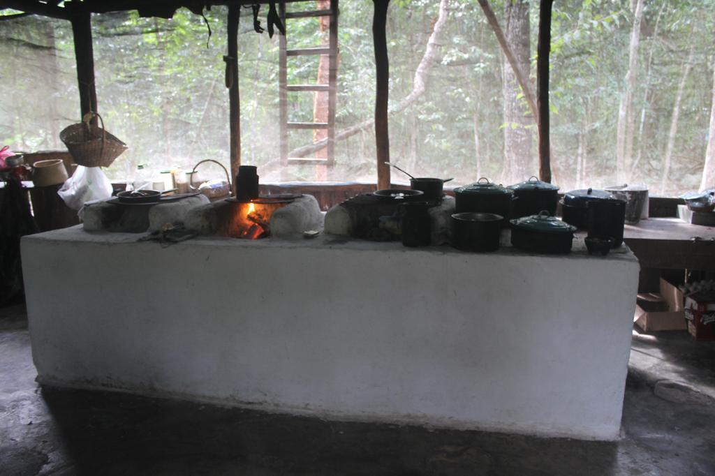 Campamento Yaax Che en Calakmul Conhuas Exterior foto