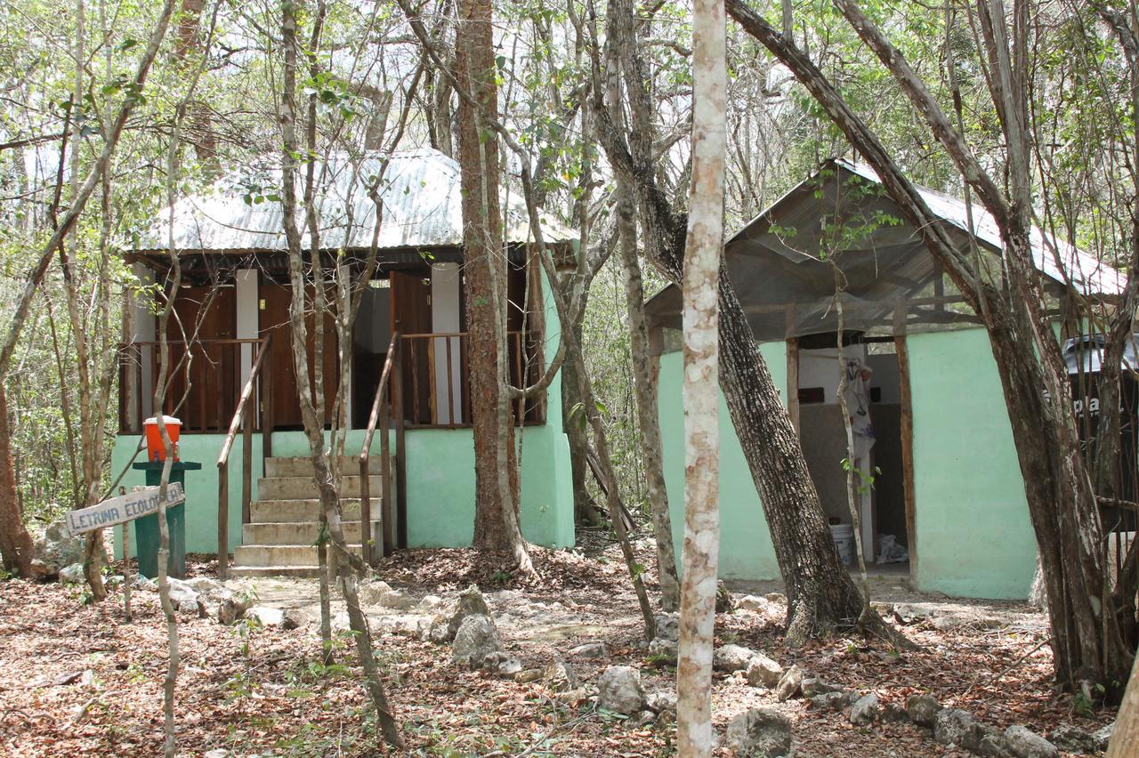 Campamento Yaax Che en Calakmul Conhuas Exterior foto